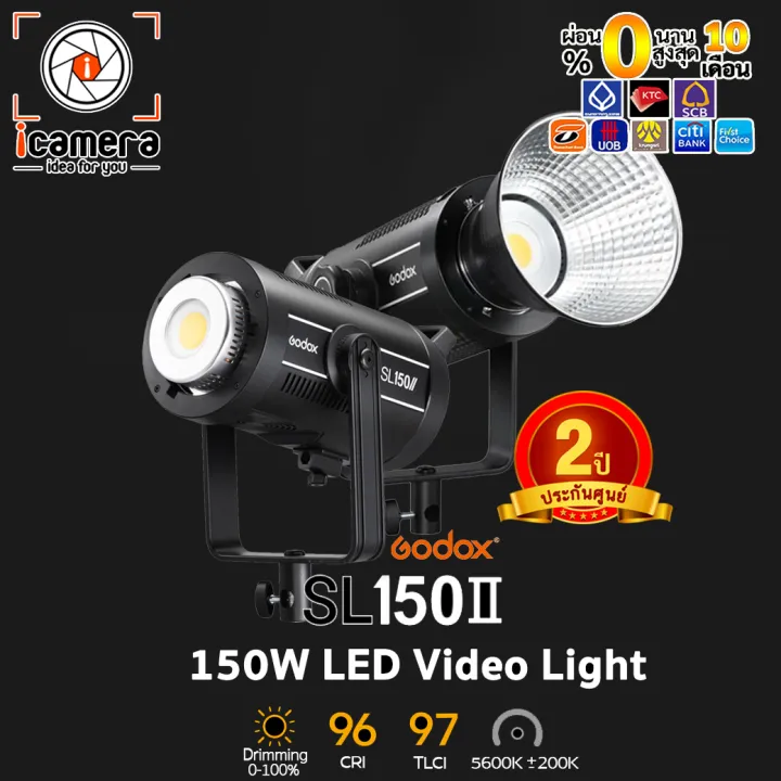 Godox Led Sl Ii Led Video Light K W White Ver Bowen