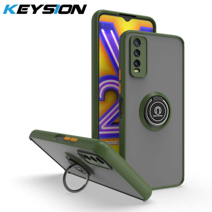 KEYSION Fashion Matte Case For VIVO Y20 Y20s G Y20A Y20i Y20T