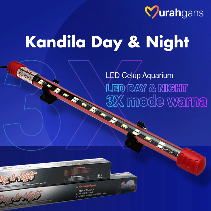 Lampu LED Aquarium KANDILA DAY NIGHT N20 30 40 Baru Lazada Indonesia