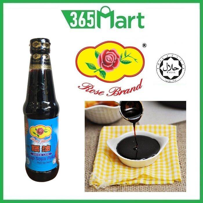 ROSE BRAND Thick Soy Sauce 600ml Kicap Soya Pekat HALAL Heng Lee Sauces