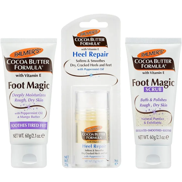 HOT Palmer S Coconut Butter Formula With Vitamin E Foot Magic Scrub