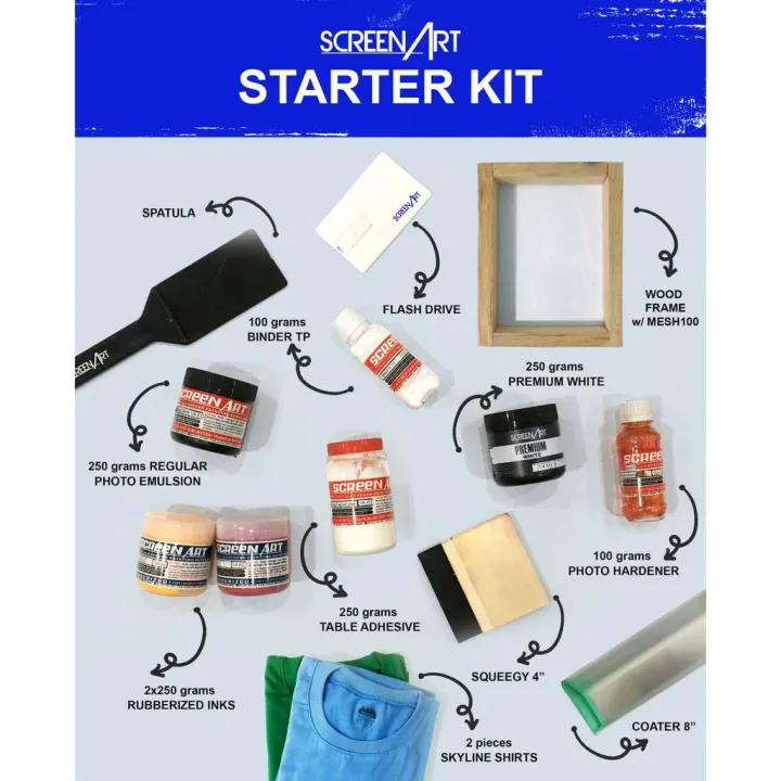 SCREEN ART Starter Silkscreen Kit For Beginners Lazada PH