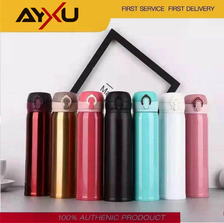 Ayxu Stainless Steel Thermos Vacuum Cup Tumbler Flask Hot And Cold Cup