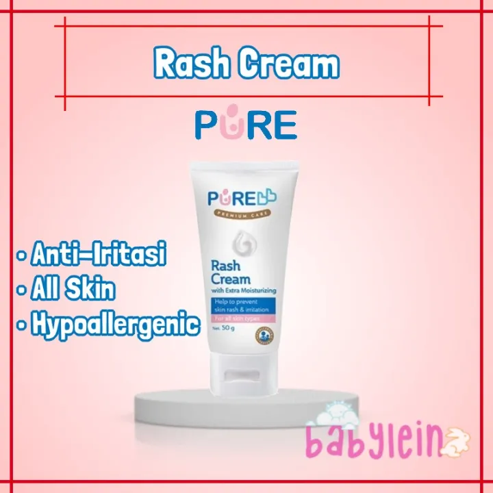 Pure Bb Rash Cream Ml Krim Ruam Popok Lazada Indonesia