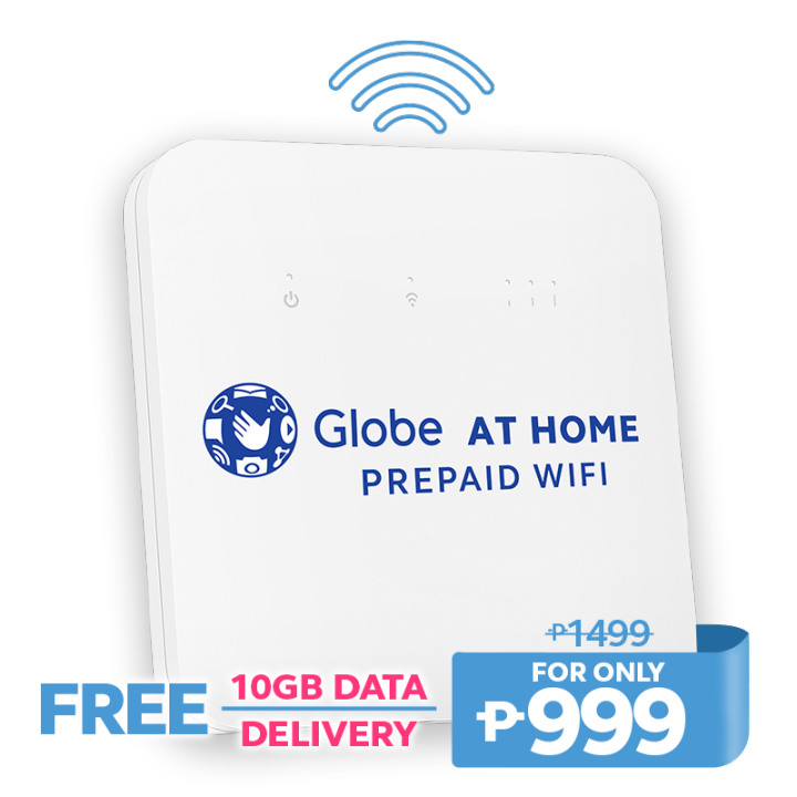 Globe At Home Prepaid Wifi Free Gb Data Lazada Ph