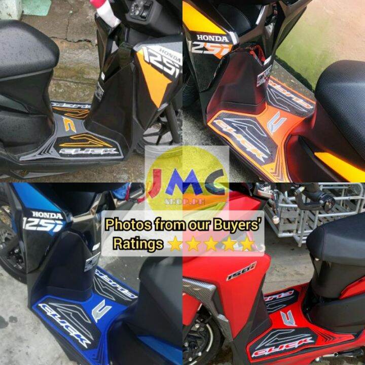 Motorcycle Rubber Matting For Honda Click I Or I For V V Game