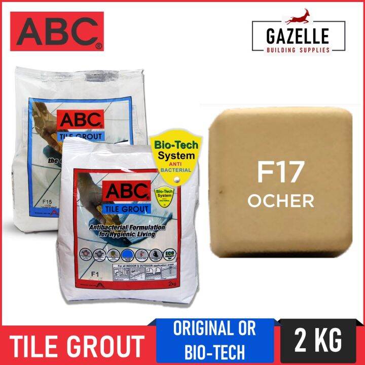 Abc Tile Grout Original Bio Tech Tile Bonding Solution Kg Lazada Ph