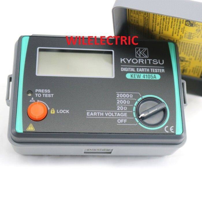 Kyoritsu Digital Earth Tester A A Meger Grounding Megger