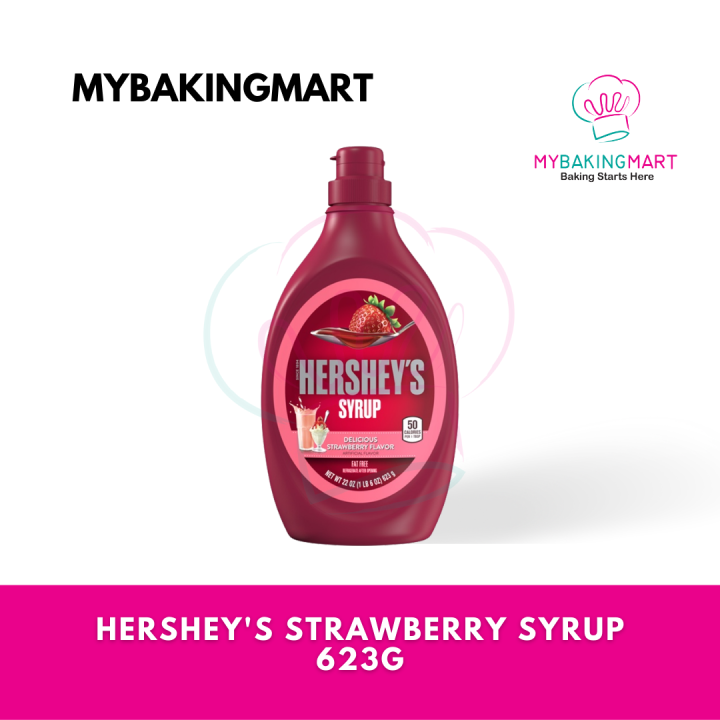 Mybakingmart Hershey S Strawberry Syrup 623 G Original Packaging