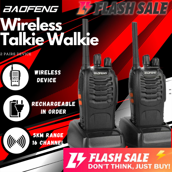 1Pair 2 Units BaoFeng BF 888S BF888s BF 888s Walkie Talkie