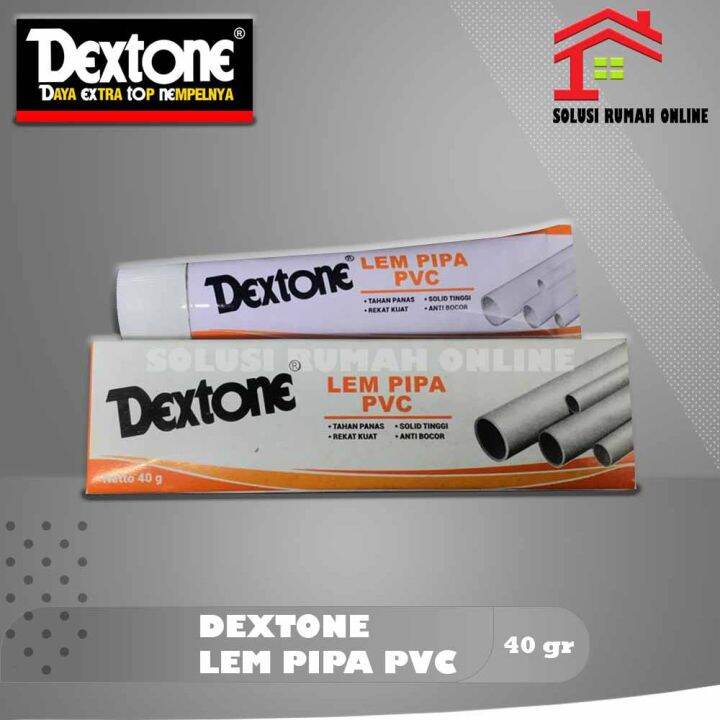 LEM PIPA PVC Dextone Tube Odol Lem Pralon Isarplas 40gr Lazada