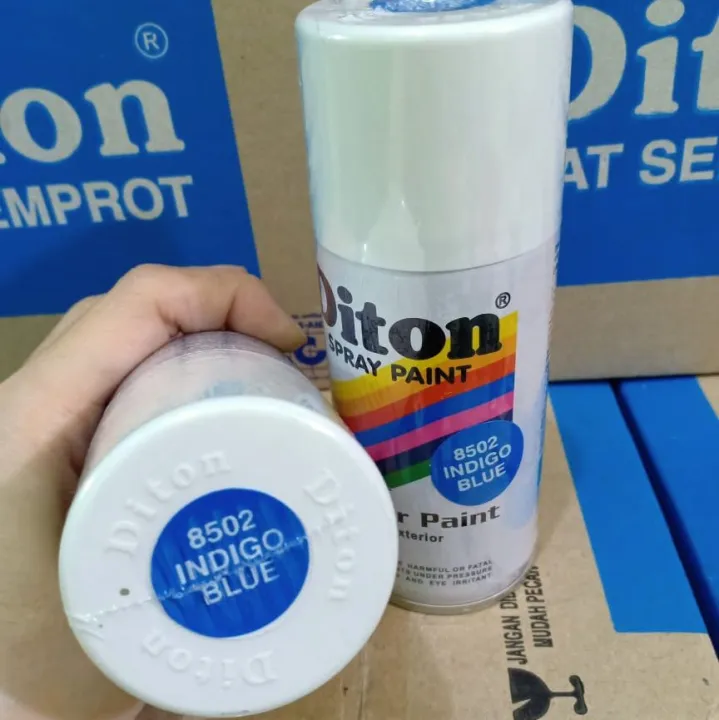 Pilox Cat Semprot Diton Spray Paint Acrylic Lacquer Paint Indigo