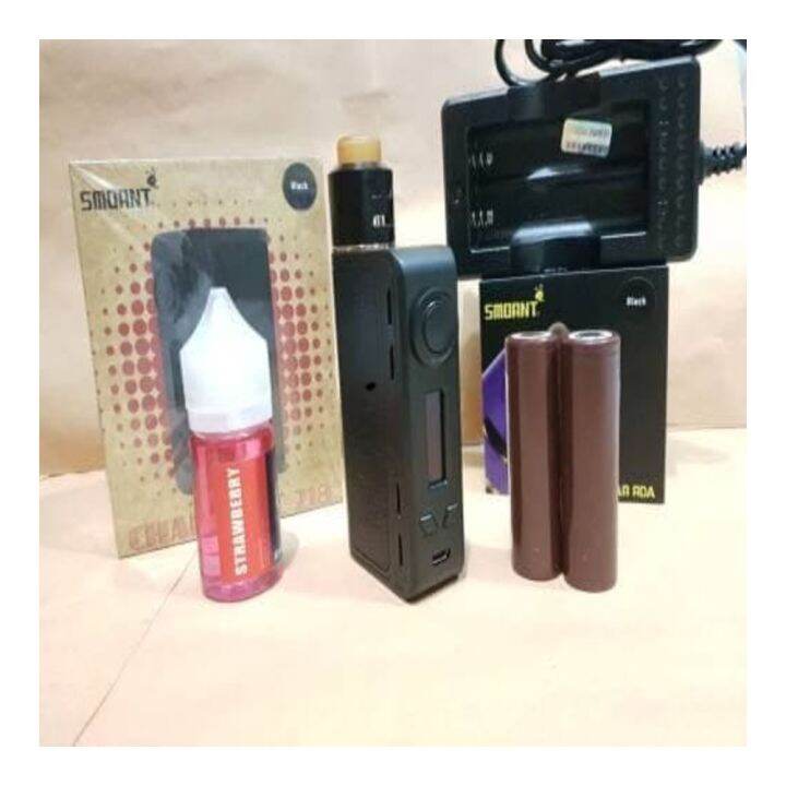 Paket Ngebul Smoant Charon Tc Kit Rda Vape Authentic Original Lengkap