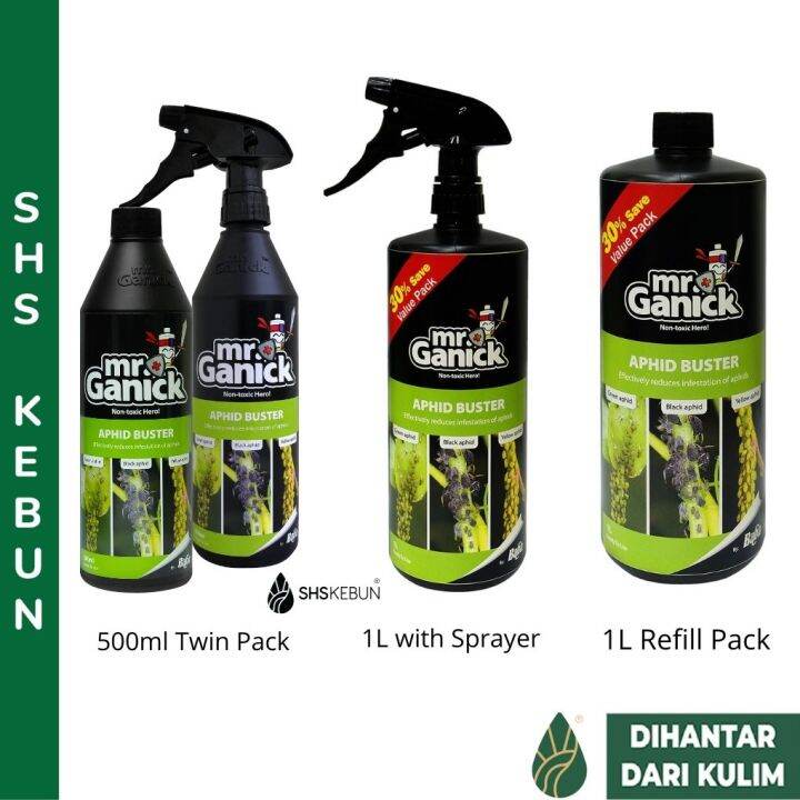 Aphid Buster Organic Pesticide Baba Mr Ganick Aphids Spray Aphids