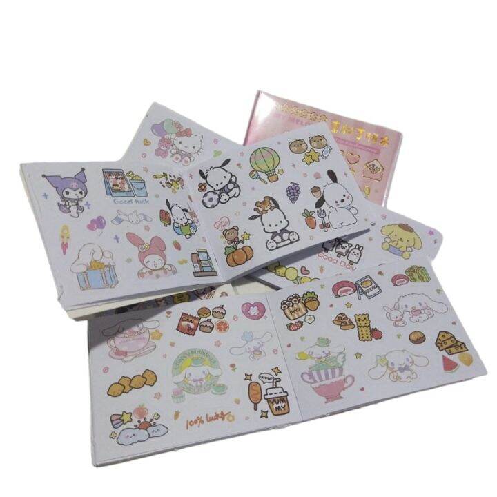 Stiker Buku Lucu Isi 20 Lembar Buku Stiker Hias Karakter Lucu Lazada