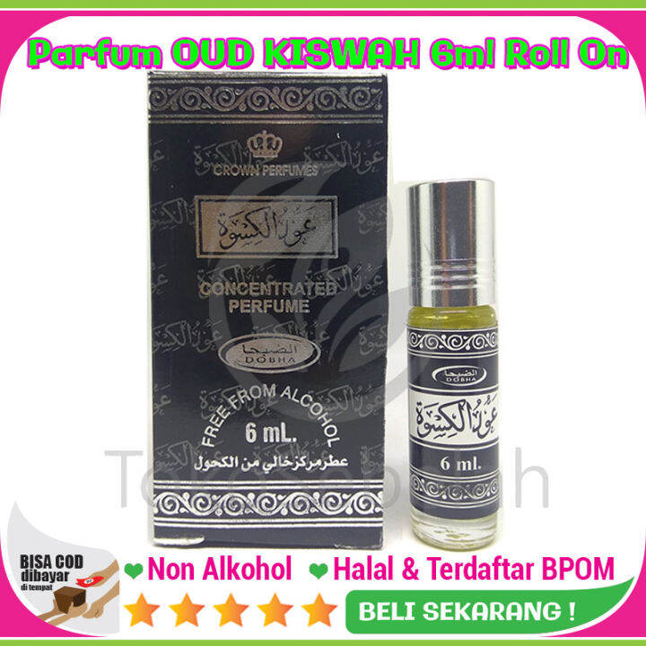 Parfum Oud Kiswah Ml Dobha Bpom Original Roll On Parfum Kiswah Kabah