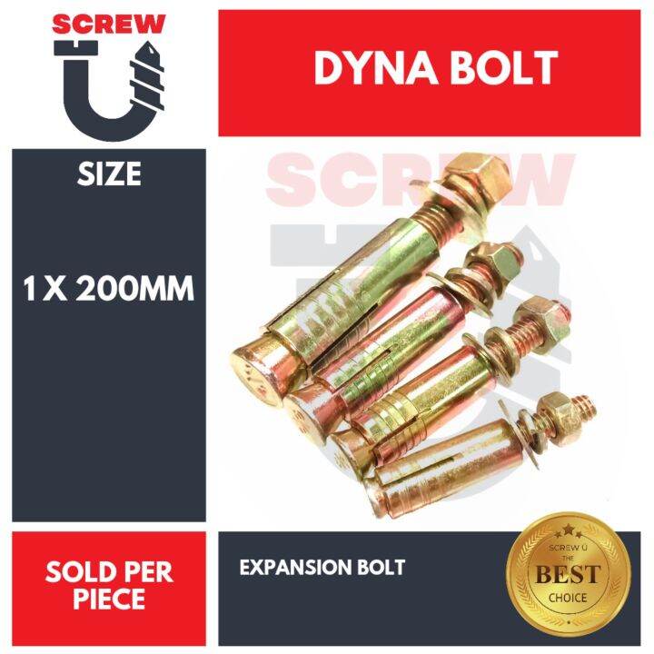 Dyna Bolt X Mm Expansion Bolt Sold Per Pc Lazada Ph