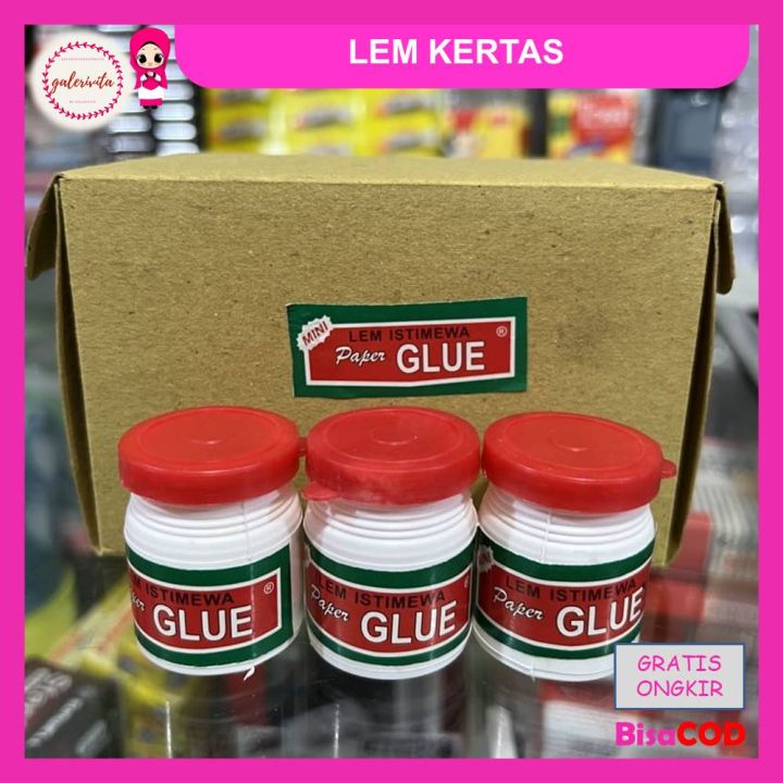 Lem Kertas Colek Lem Kertas Mini Lem Sagu Glue Lem Kertas