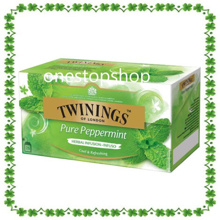 Twinings Pure Peppermint Infusion Tea 25 X 2g Lazada PH