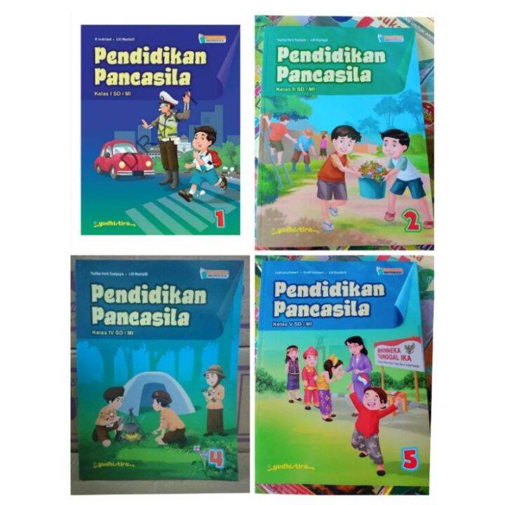 BUKU PENDIDIKAN PANCASILA KELAS 1 2 4 5 KURIKULUM MERDEKA SD MI