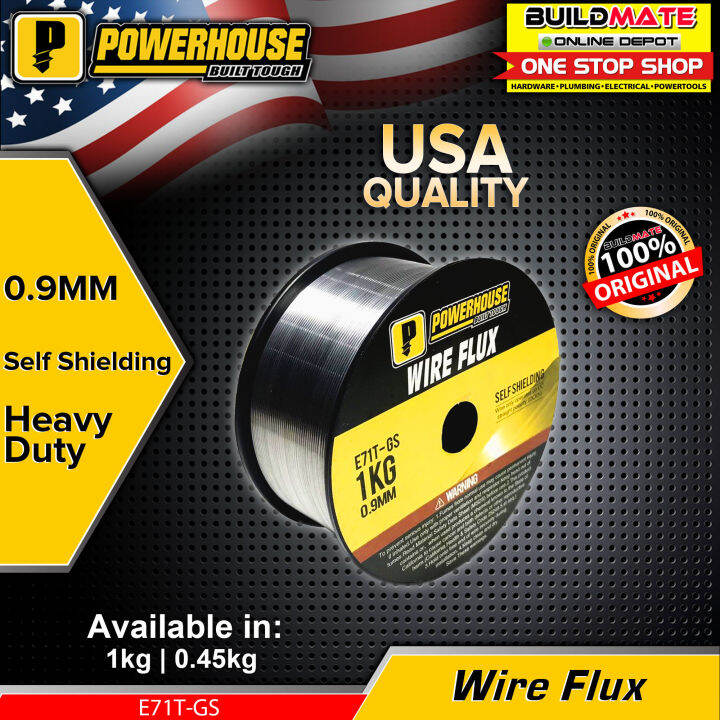 POWERHOUSE Self Shielding Flux Cored Wire 0 9mm E71T GS BUILDMATE