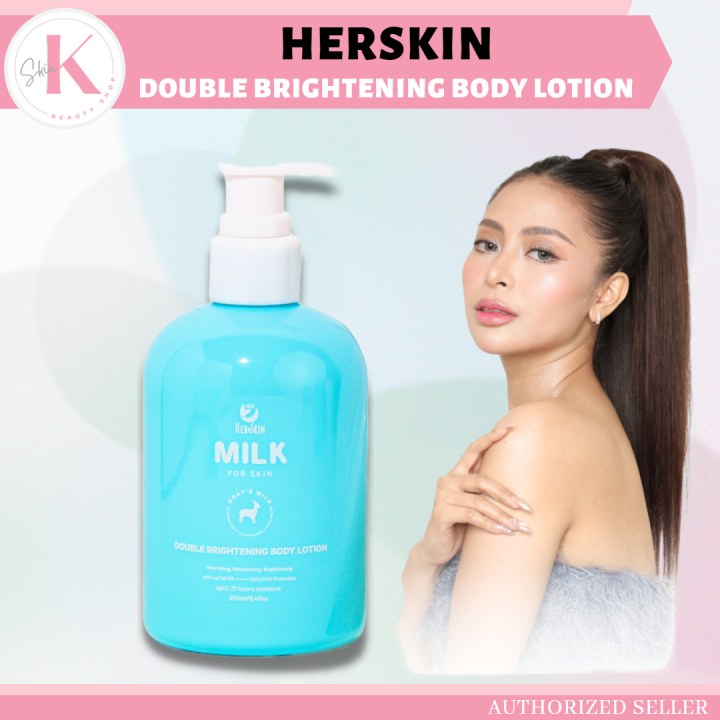 Her Skin Double Brightening Body Lotion With Goats Milk Herskin