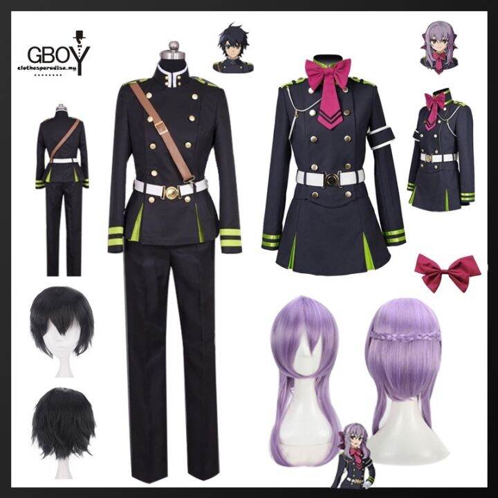 Anime Seraph Of The End Owari No Seraph Yuichiro Hyakuya Cosplay