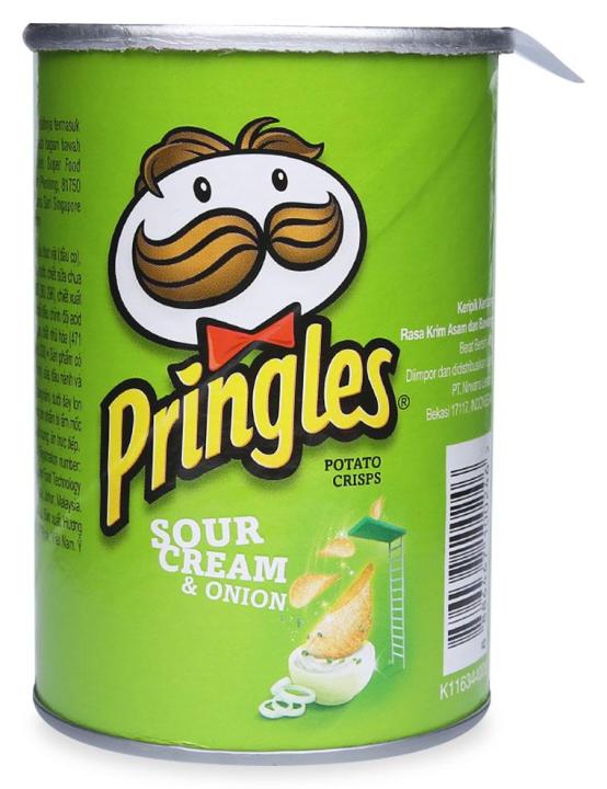 Snack Khoai Tây Pringles Vị Kem Chua Hành Hộp 42 G Lazada vn