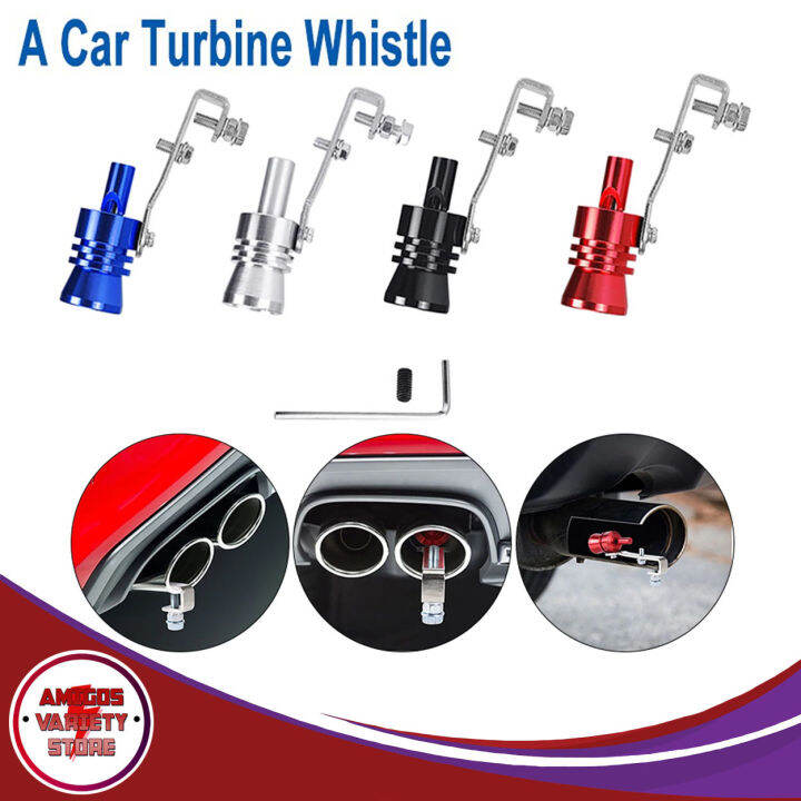 Car Turbo Sound Whistle Simulator Sound Pipe Exhaust Muffler Pipe Turbo