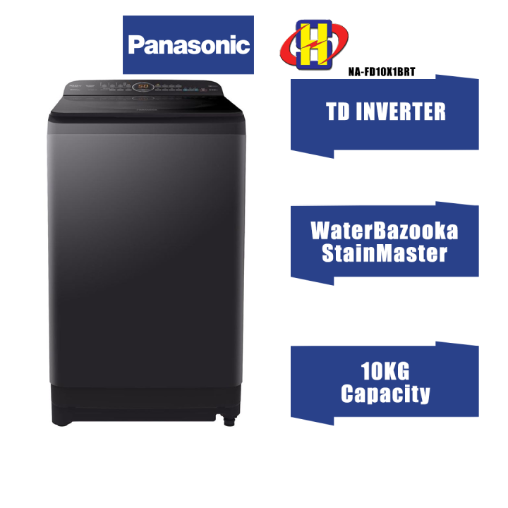 Panasonic Washing Machine 10KG TD Inverter StainMaster ActiveFoam