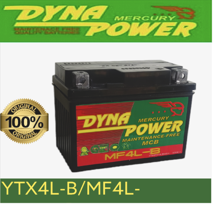 Mf L B Dyna Power Maintenace Free Motorcycle Battery Lazada Ph