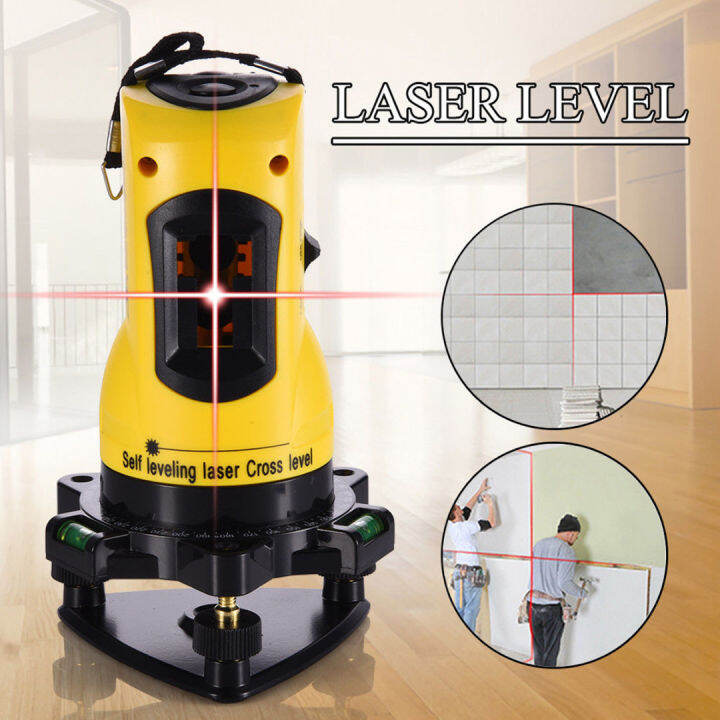 Rotary Self Levelling Laser Level Horizontal Vertical Cross Line