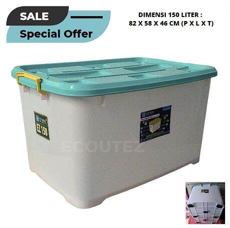 Container Ezy Box Liter Mpw L Mega Shinpo Cb Besar Jumbo