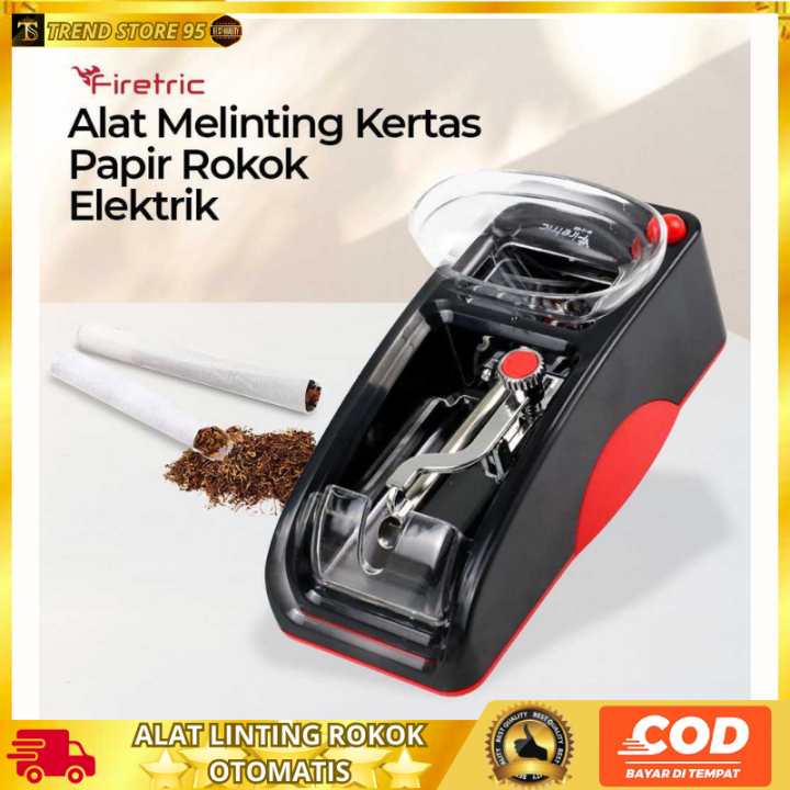 TREND Firetric Alat Linting Rokok Otomatis Rolling Machine 7 5 X 71mm