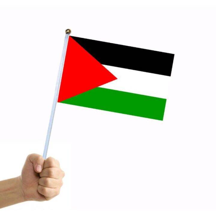 Palestine Hand Flag Car Flag Palestin Polyster Bendera Tangan Lazada