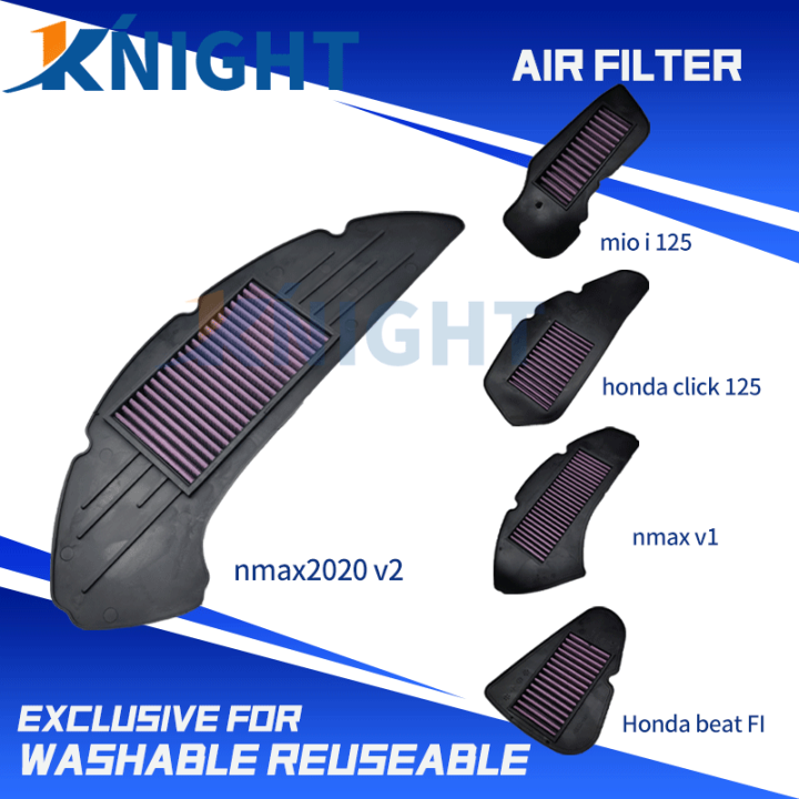 Knight Motorcycle High Flow Air Filter For Nmax V Nmax V Mio