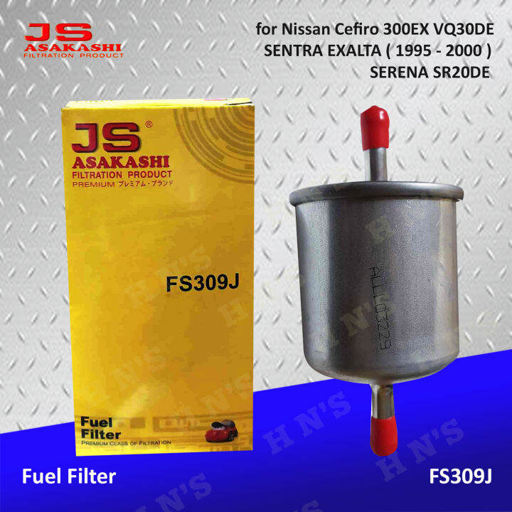 JS Fuel Filter FS 309J For Nissan Cefiro 300EX VQ30DE Sentra Exalta