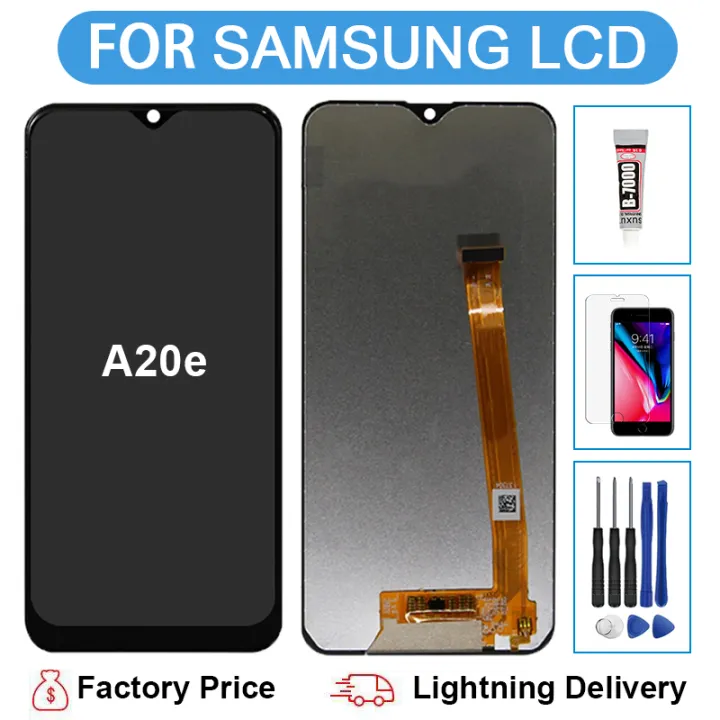 Original For Samsung Galaxy A20e A202 SM A202F DS LCD Display Digitizer