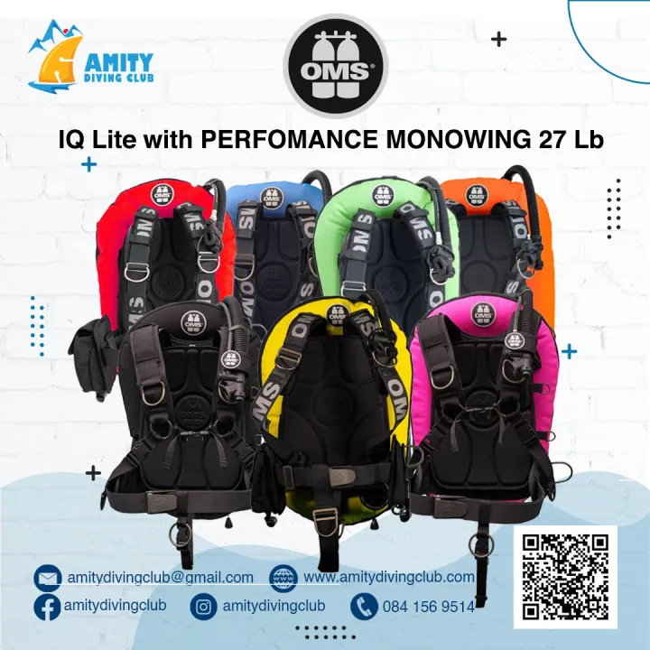 BCD OMS IQ Lite with PERFORMANCE MONO WING 27 Lb ทกแชทคอนเฟรมกอน