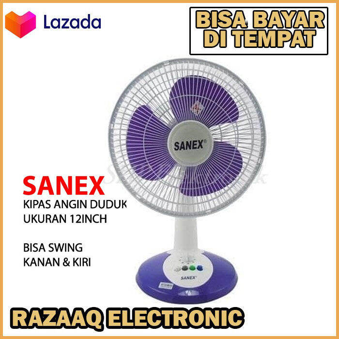 Kipas Angin SANEX Duduk Meja Desk Fan 12 Inch Lazada Indonesia