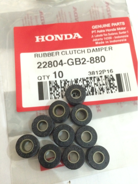 Karet Kampas Ganda Rubber Clutch Damper Honda Original Ahm Lazada