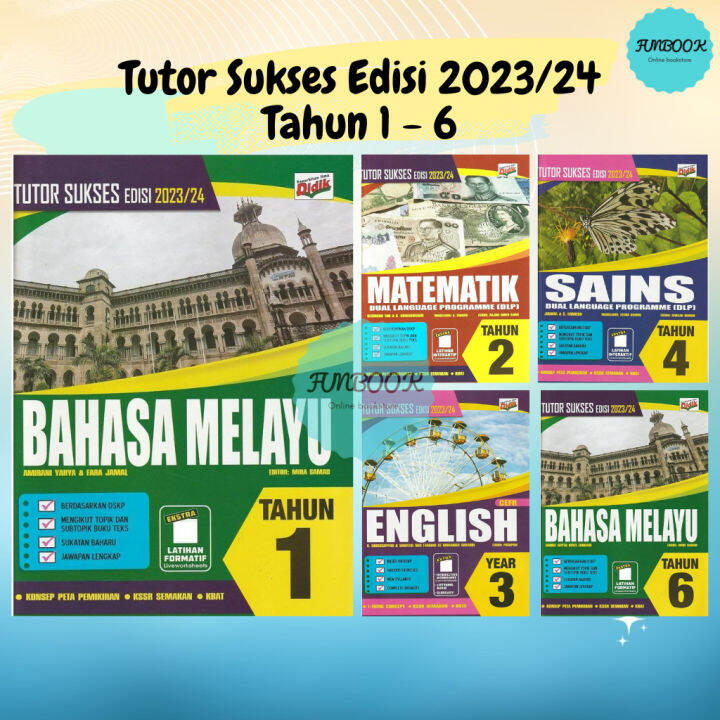 FUNBOOK Buku Latihan Tutor Sukses Edisi 2023 2024 Tahun 1 6