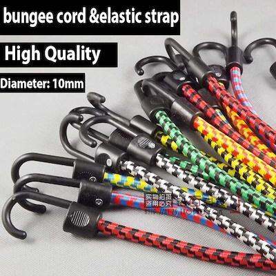 Buy Free Stretch Elastic Bungee Cords Hooks Bikes Rope Tie Luggage