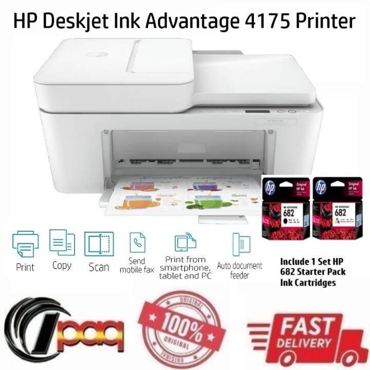 HP DeskJet Ink Advantage 4175 All In One Printer Lazada