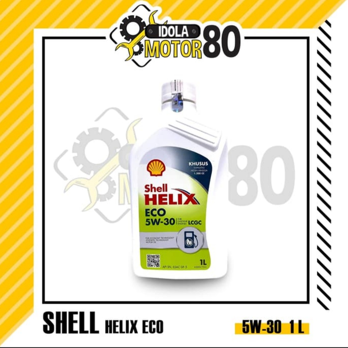 Oli Shell Helix Eco Sae 5w 30 LCGC Isi 1 Liter Lazada Indonesia