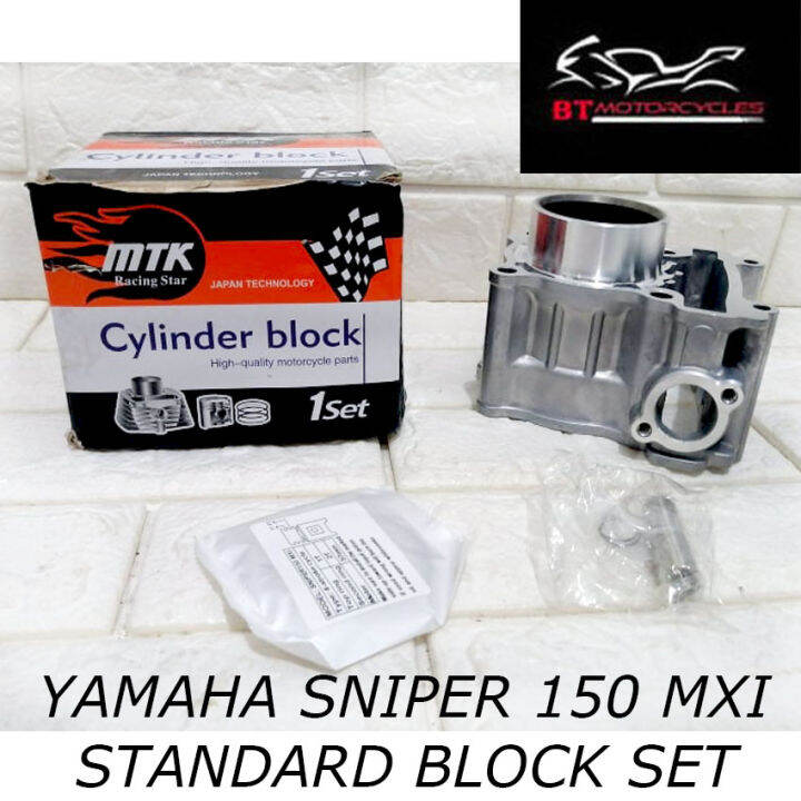 MTK YAMAHA SNIPER 150 MXI STANDARD CYLINDER BLOCK SET Lazada PH