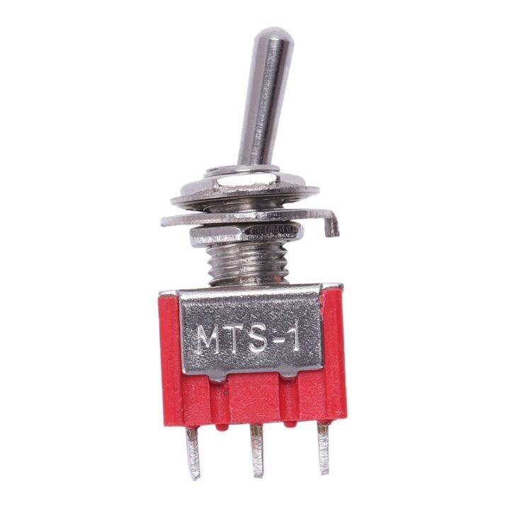 Ac V A V A On On Position Spdt Mini Micro Toggle Switch Red