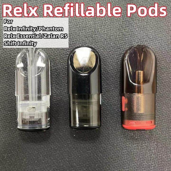 Vaper RELX Infinity Essential Pod Case Empty Cartridge Pods