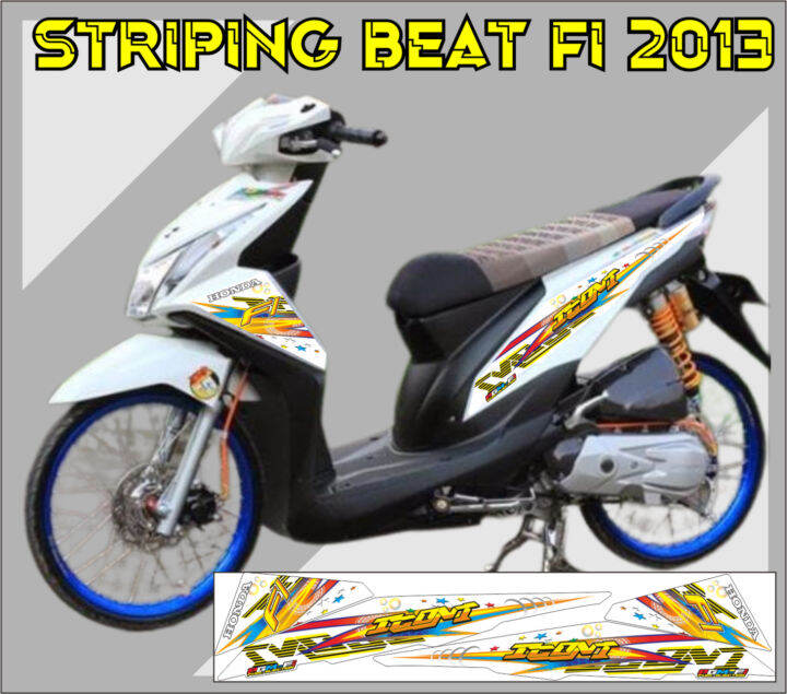 Striping Honda Beat Fi Decal Thailook Lazada Indonesia