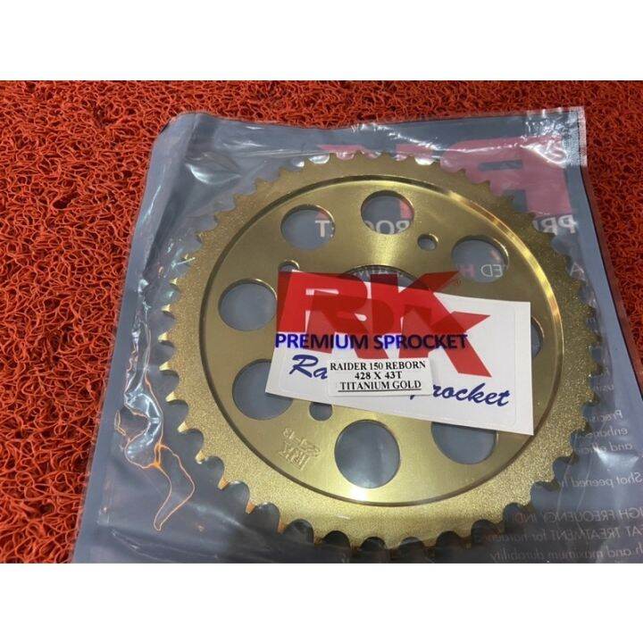 Rk Rear Sprocket For Raider Reborn And R Fi Kz Lazada Ph